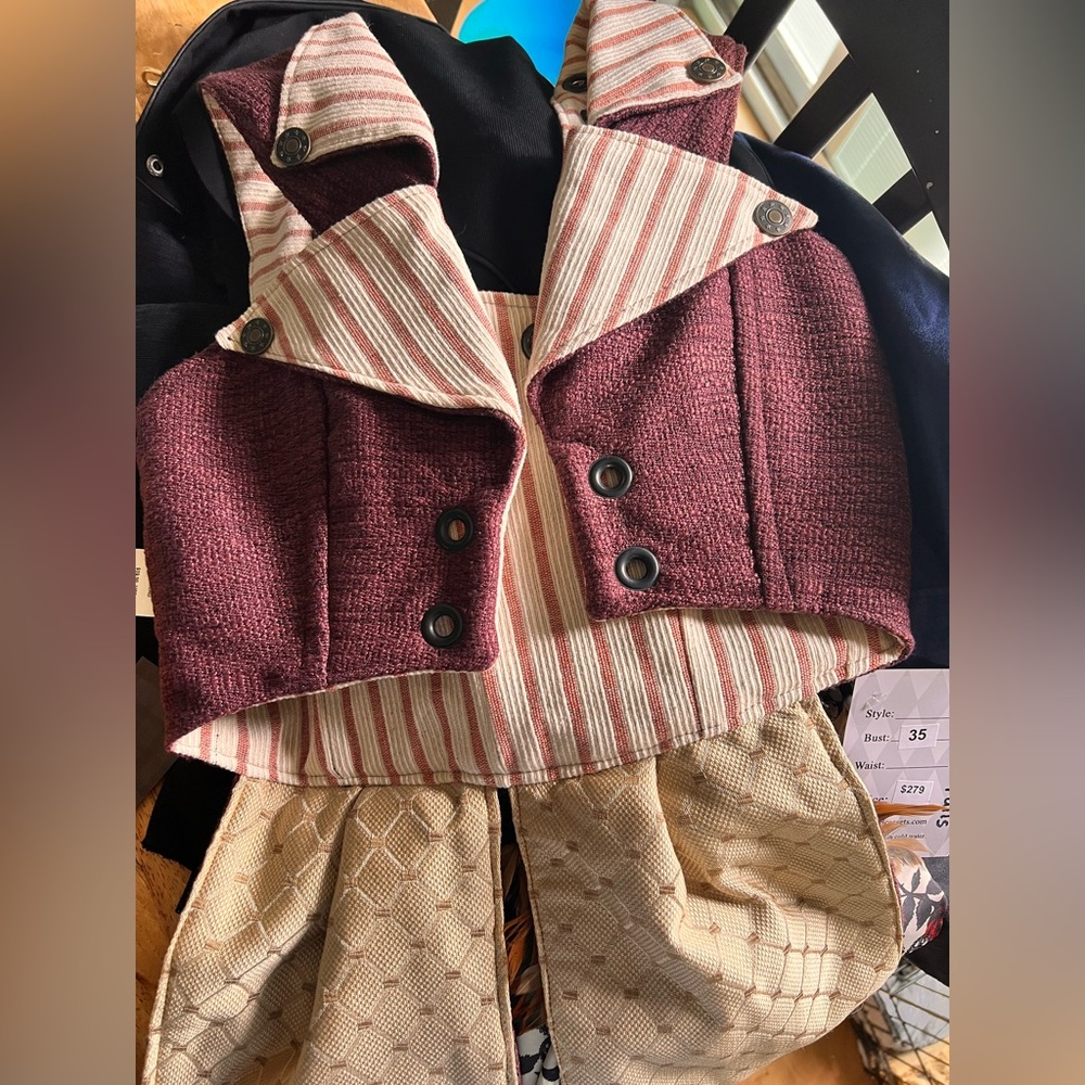 Red Corset Top w/ Tails